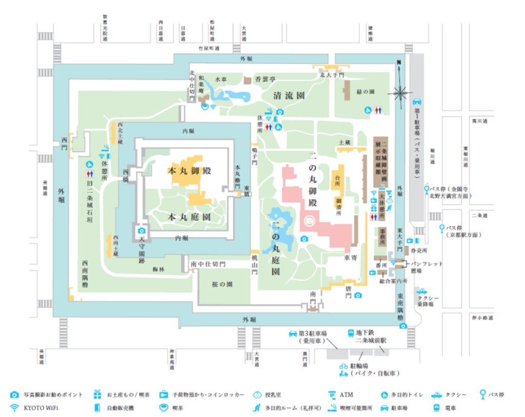 二条城Map