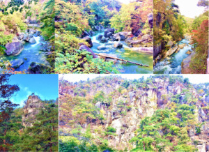 バスでアクセス可能な昇仙峡