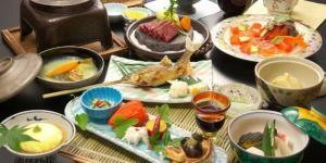 真木温泉 お食事(こちらのHPより)