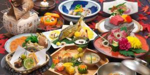 真木温泉 お食事(こちらのHPより)