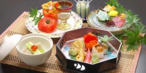 真木温泉 お食事(こちらのHPより)