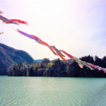 猿ヶ京温泉の目の前の赤谷湖