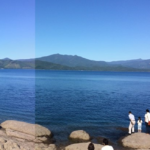 田沢湖のたつこ像近辺