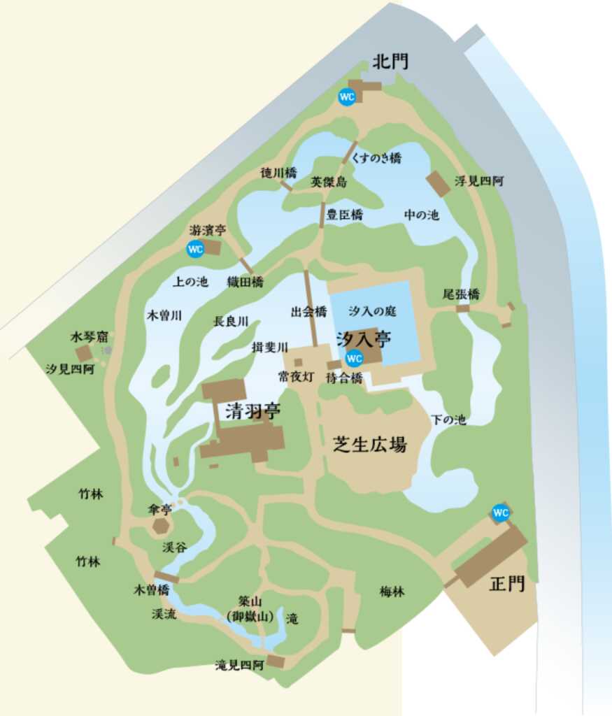 白鳥庭園内部の様子①