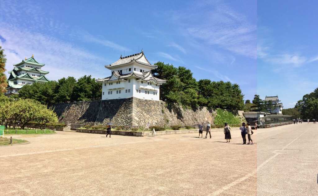名古屋城西の丸の眺め