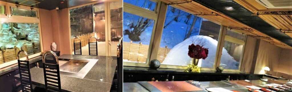 ステーキ円山　店内