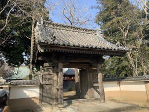 源範頼館跡/息障院の様子