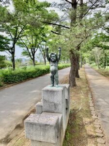 森林公園 オブジェ