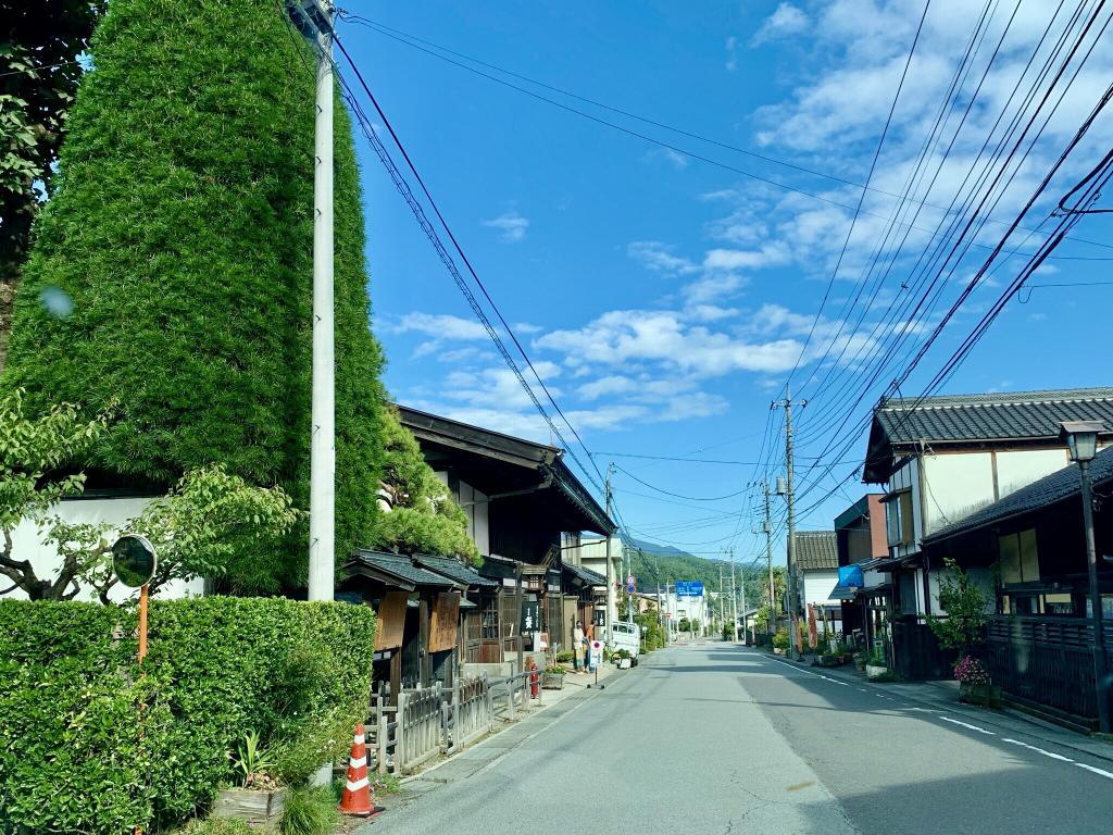 北杜 甲州街道・台ケ原宿の様子