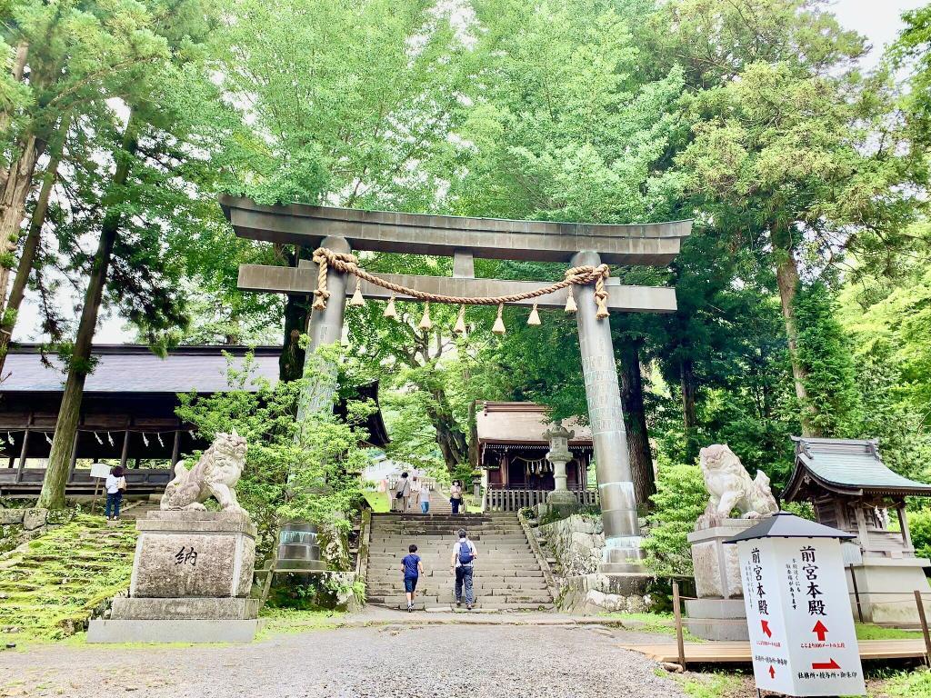 諏訪 諏訪大社上社 前宮