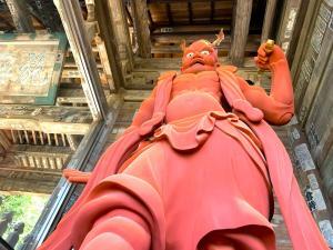 岩殿観音・正法寺の様子