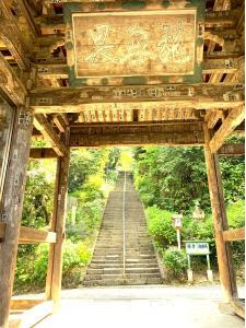 岩殿観音・正法寺の様子