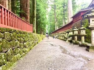 日光　二荒山神社へ続く上新道