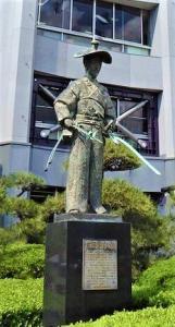 太田道灌の像@川越市役所前