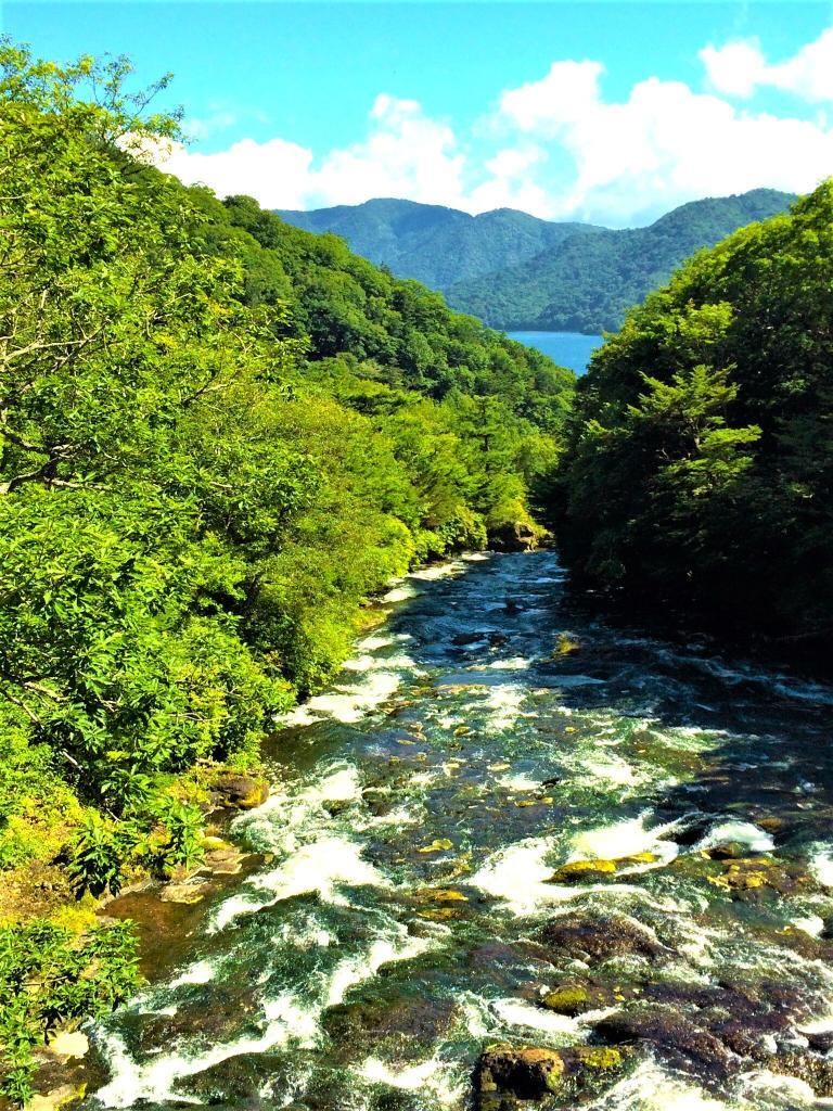 日光　竜頭の滝(中程)