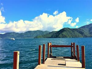 日光　中禅寺湖　菖蒲ヶ浜 遊覧船発着場