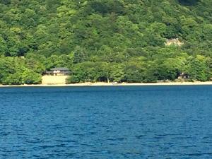 日光　中禅寺湖　クルージングの景色