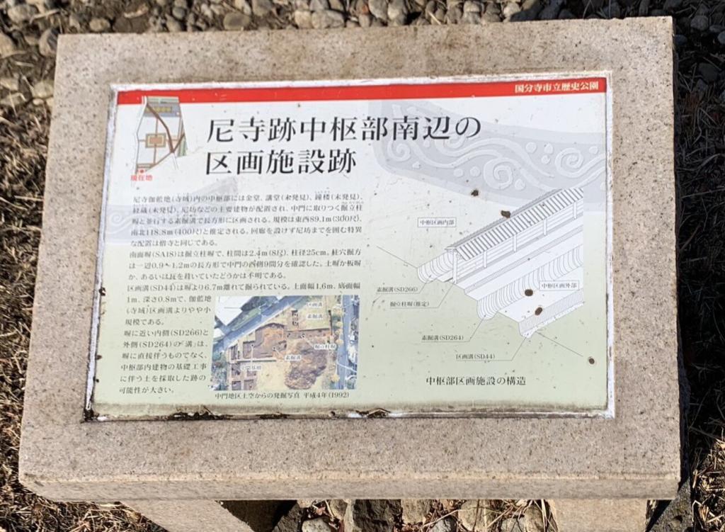 武蔵国分尼寺跡の様子