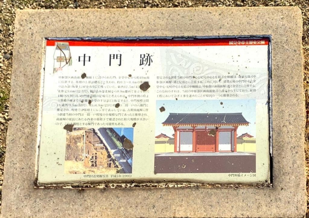 武蔵国分尼寺跡の様子