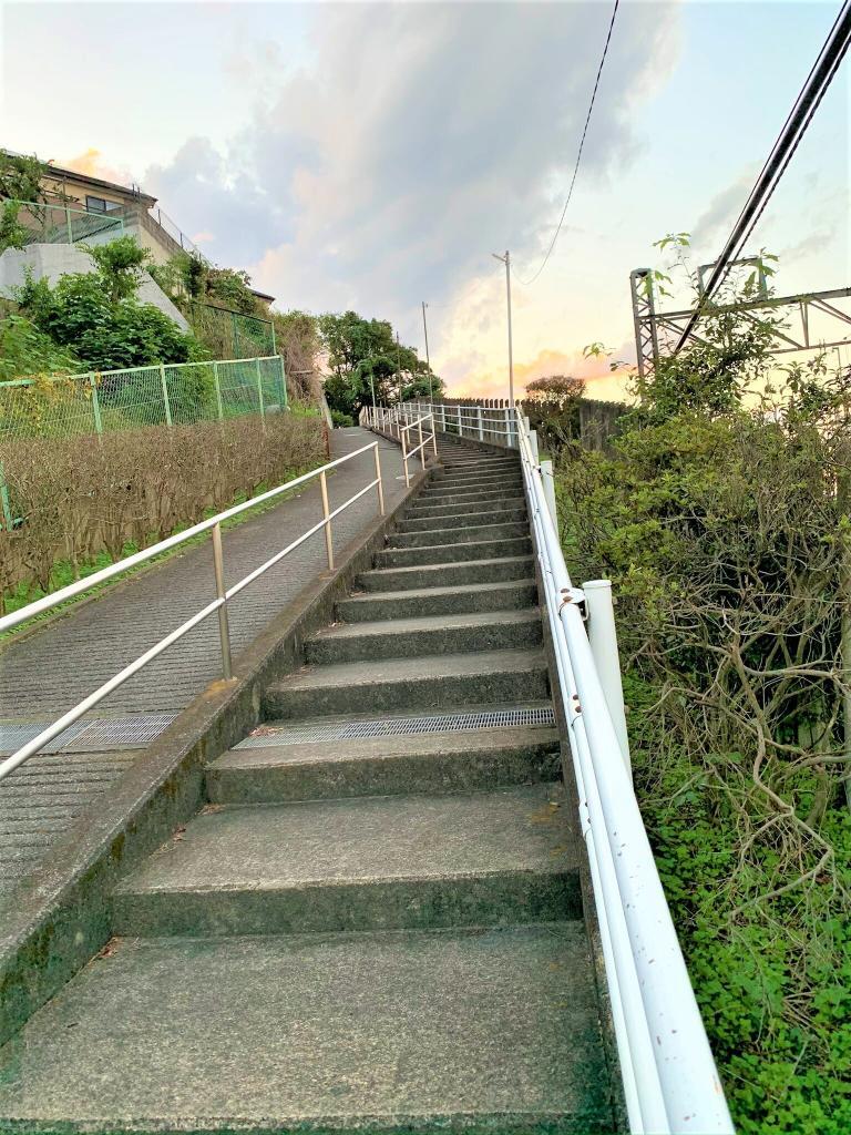 万世橋とその西側の高台からの眺め