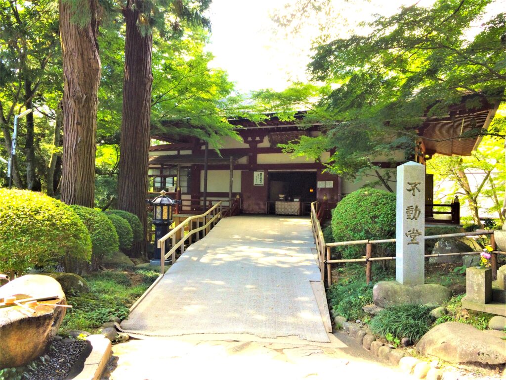 中尊寺本堂と御朱印