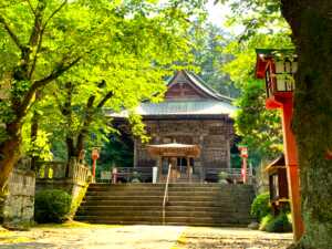 岩殿観音・正法寺の様子