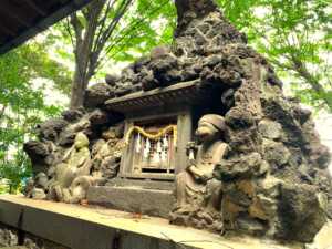 川越 浅間神社 「狛猿」