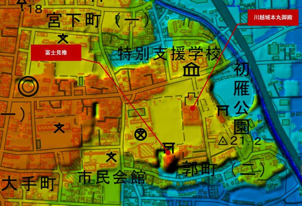 川越城