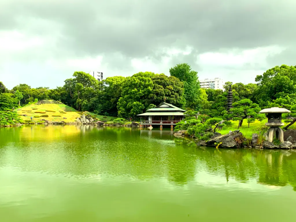 東京都立公園旧芝離宮庭園内池実測平面図 旧芝離宮恩賜