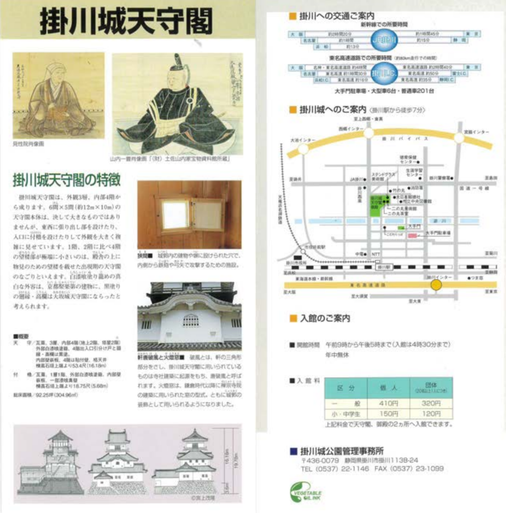 掛川城