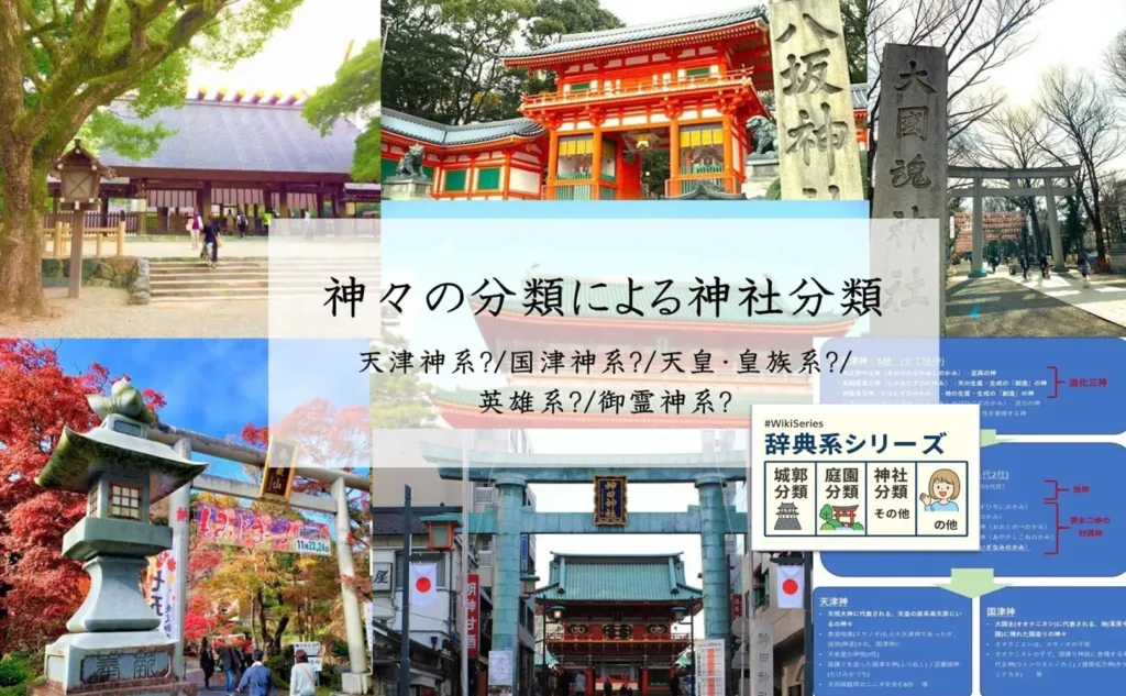 神々の分類による神社分類