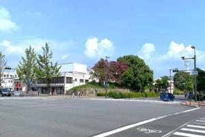 姫路城 中濠跡・大手前石垣跡