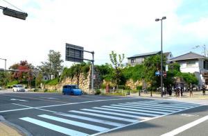 姫路城 中濠跡・大手前石垣跡