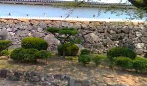 姫路城 鏡石群跡(羽柴時代石垣遺構跡)