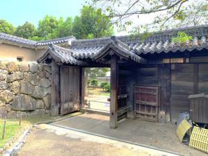 姫路城　ろの門(内側)