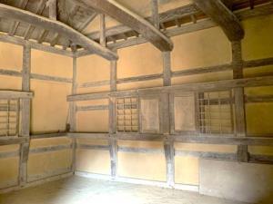 姫路城　「塩櫓？・ロの渡櫓？」の1階部分の内部