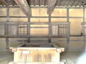 姫路城　「塩櫓？・ロの渡櫓？」の1階部分の内部
