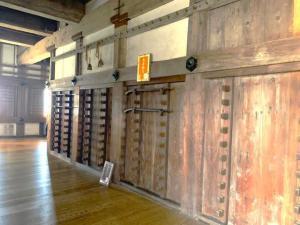 姫路城 武具の棚?