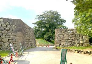 姫路城 北勢隠門跡(内側)