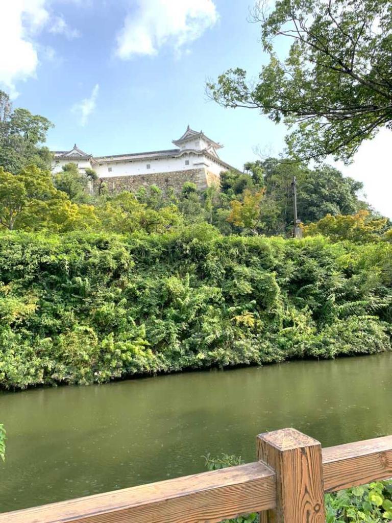 姫路城　千姫の小径・堀ごしのルの櫓？