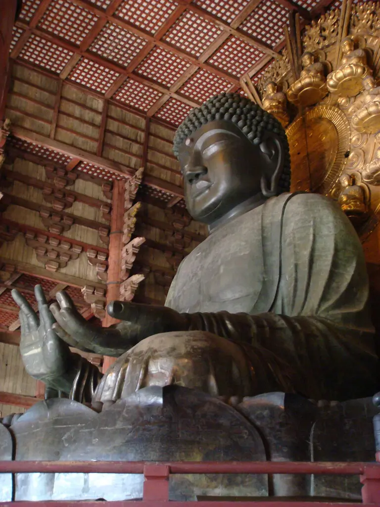 お面　手彫り　東大寺　大仏 お面 手彫り 東大寺 大仏