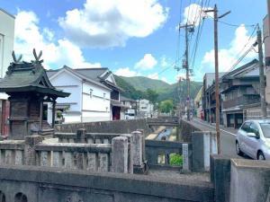 高梁 紺屋川美観地区の様子