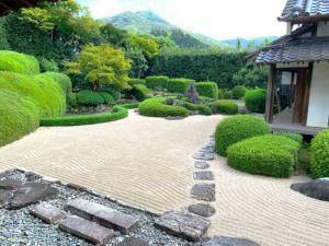 高梁 頼久寺の庭園