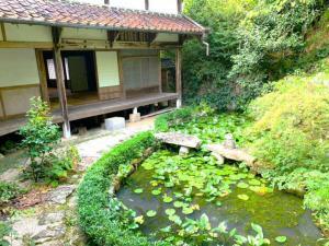 高梁 頼久寺　奥にあるお庭