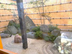 天籟 本館:1階お風呂前の坪庭