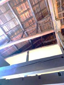 天籟　本館：1階土間のリビングの上部