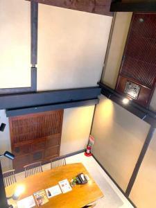 天籟　本館：2階の吹き抜けから