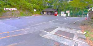 備中松山城　ふいご峠駐車場への階段