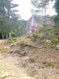 備中松山城　中太鼓櫓跡