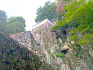 備中松山城 「大手門跡」付近